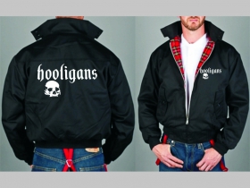 Hooligans  - Bunda Harrington s hrejivou podšívkou farby RED TARTAN, obojstranné logo (s kapucou iba v čiernej farbe je za 42,70euro!!)